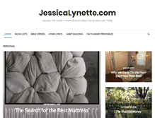 Tablet Screenshot of jessicalynette.com